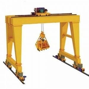 جرثقیل دروازه ای 80 تنی OEM OEM Outdoor A3-A8 Double Girder Goliath Crane با قلاب