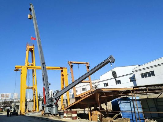 جرثقیل عرشه دریایی Q235B ثابت بوم کرین 3 - شعاع کاری 30 متر