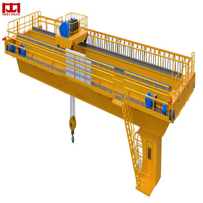 نوع QD Dg Eot Crane 5 تنی A5 کارکرد ریموت کنترل سرعت بدون پله