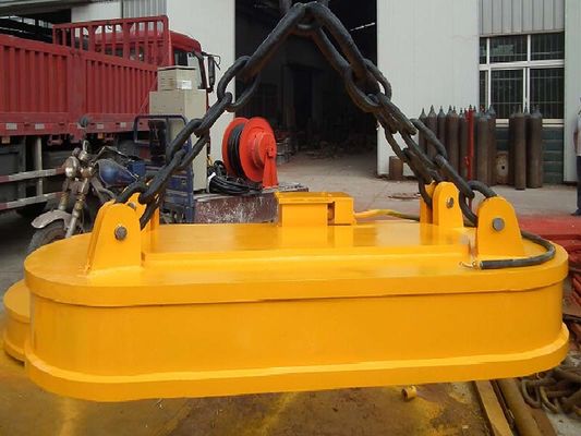دستگاه های بالابر الکترومغناطیسی MW5 100vDC 220v برای بلند کردن ضایعات فلزی
