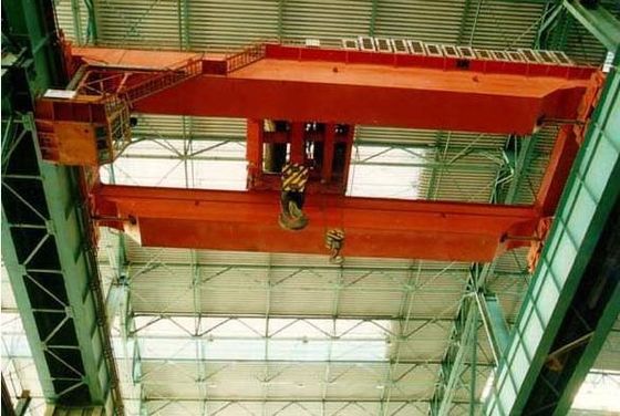 جرثقیل سقفی کارخانه فولاد دو تیرآهن کارخانه متالورژی برای ملاقه 25 تن