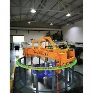 CE ISO کنترل از راه دور جرثقیل قطبی هسته ای تک تیر 1 سال گارانتی