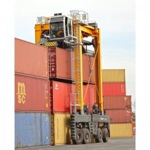 تایر لاستیکی جرثقیل کانتینری 30 تنی 50 تن استرادل کرین 40 تنی RTG
