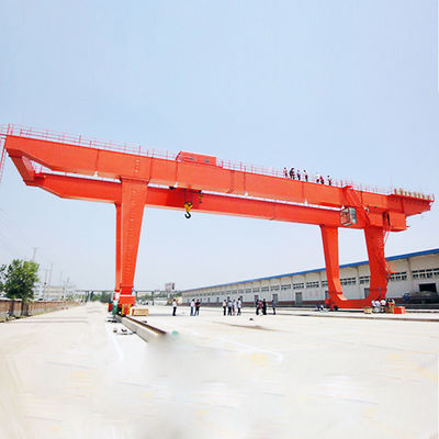 جرثقیل دروازه ای 80 تنی OEM OEM Outdoor A3-A8 Double Girder Goliath Crane با قلاب