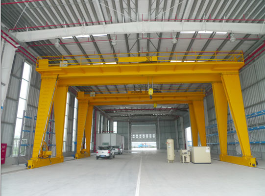 MG Type 200 ton 100 ton 50 ton Double Girder Gantry Crane AC380V 50Hz