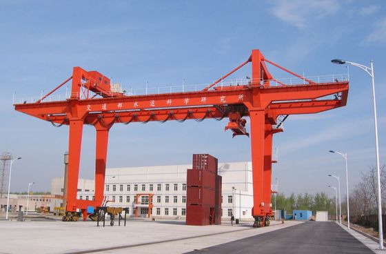 MG Type 200 ton 100 ton 50 ton Double Girder Gantry Crane AC380V 50Hz