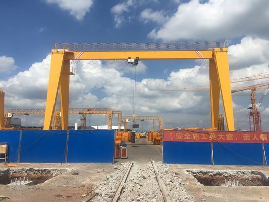 جرثقیل دروازه ای WEIHUA 5~32Ton MH مدل سنگین جرثقیل دروازه ای تک پرتو
