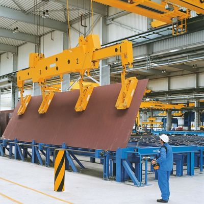 پرتو الکترومغناطیسی آویزان برای جرثقیل 0.5 - 30 تن تیرهای دوبل