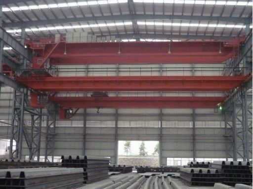 دهانه 7.5-31.5 متر جرثقیل سقفی دو تیرچه ای 10 تنی جرثقیل پل نوع QD