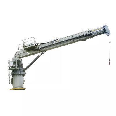 جرثقیل عرشه دریایی 2t - 30t دریایی 40 متر ارتفاع بالابرنده صرفه جویی در انرژی