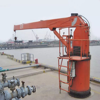 جرثقیل عرشه دریایی 2t - 30t دریایی 40 متر ارتفاع بالابرنده صرفه جویی در انرژی