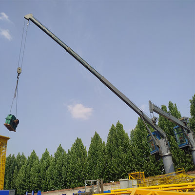 جرثقیل عرشه دریایی 2t - 30t دریایی 40 متر ارتفاع بالابرنده صرفه جویی در انرژی