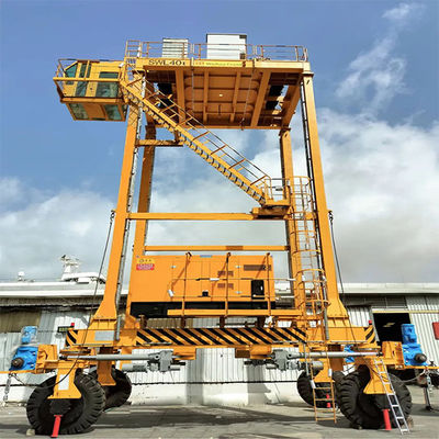 تایر لاستیکی جرثقیل دروازه ای کانتینر پورتال 30t 40.5t A6 A7 A8